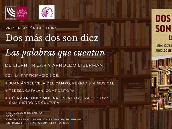 Presentación del libro ‘Dos más dos son diez’, de Lierni Irizar y Arnoldo Liberman