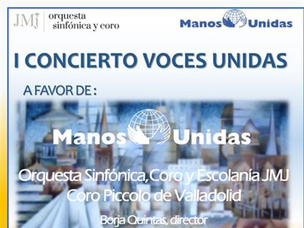 El Centro Cultural Miguel Delibes acoge el Concierto ‘Voces Unidas’ a favor de Manos Unidas