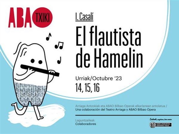 El flautista de Hamelin inaugura la XIX Temporada de ABAO Txiki