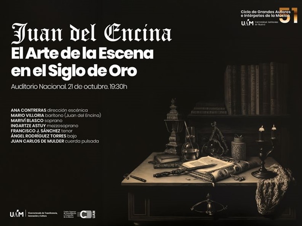 La música del Siglo de Oro inaugura el 51 Ciclo de Grandes Autores e Intérpretes de la Música