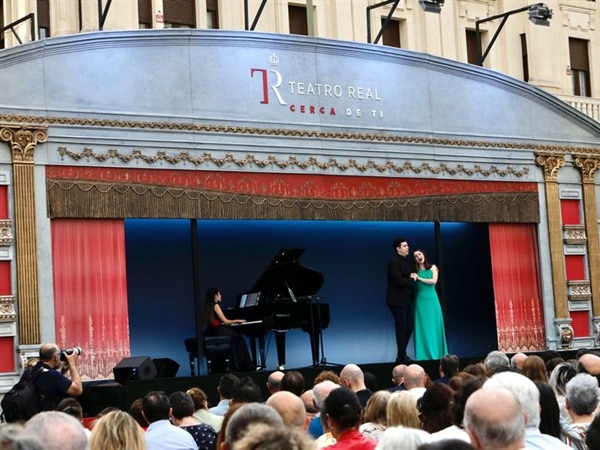 Jóvenes artistas del programa Crescendo del Teatro Real participan en el Tour del talento 2024