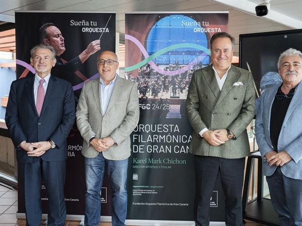 Artistas excepcionales en la temporada 24-25 de la Orquesta Filarmónica de Gran Canaria