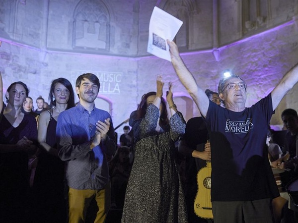 Un concierto con 150 músicos pone el broche de oro al Festival Early Music Morella