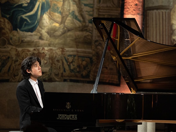 El joven pianista surcoreano Yunchan en el Festival Perelada