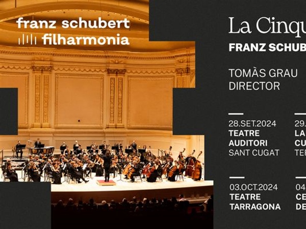 La Franz Schubert Filharmonia inaugura temporada con la Quinta de Mahler y Tomàs Grau