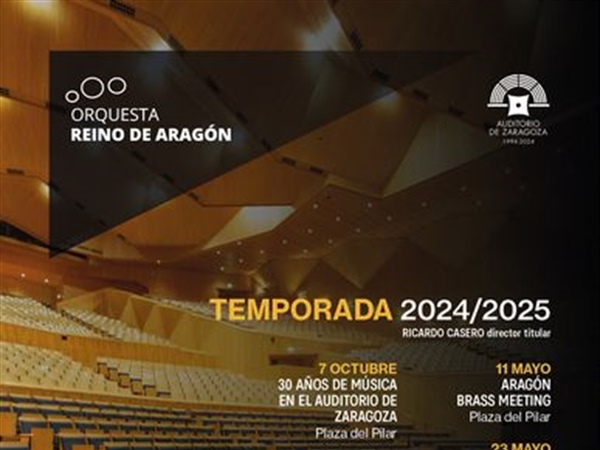 La Orquesta Reino de Aragón (ORA) presenta su temporada 2024/25