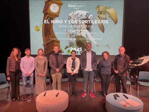 El Real Teatro de Retiro estrena una nueva producción de El niño y los sortilegios