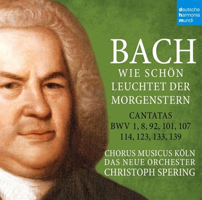 BACH: Cantatas BWV 1, 107, 123, 133, 92, 101, 114, 139, 8.