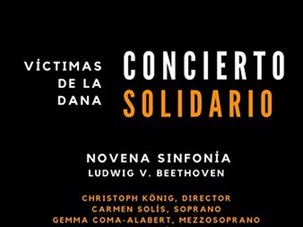 Concierto solidario en memoria de las víctimas de la DANA de la Orquesta Sinfónica y Coro RTVE