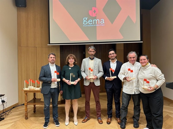 GEMA celebra la VIII edición de sus Premios a la creatividad e innovación en la Música Antigua