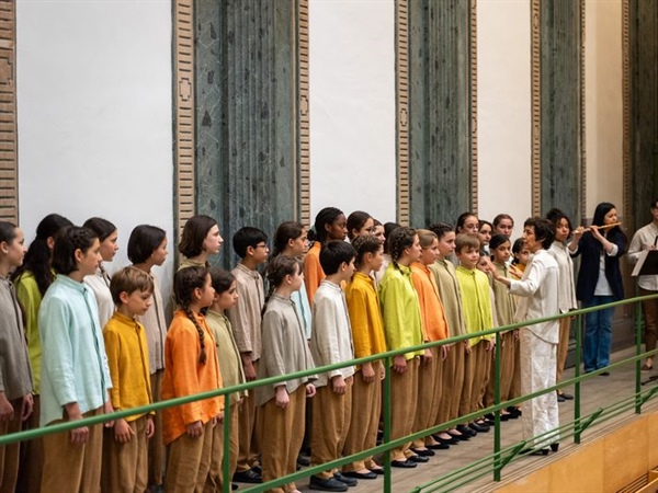 Los Pequeños Cantores de la ORCAM protagonizan un concierto de Navidad en la Fundación March