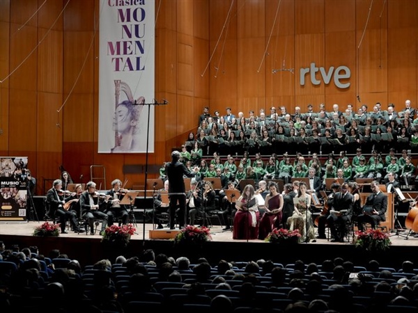 MUSIC’us vuelve al Teatro Monumental con su concierto de gala de Navidad ‘Aeternum’