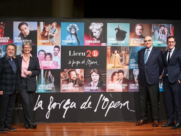 El Gran Teatre del Liceu celebra la temporada de los 20 años