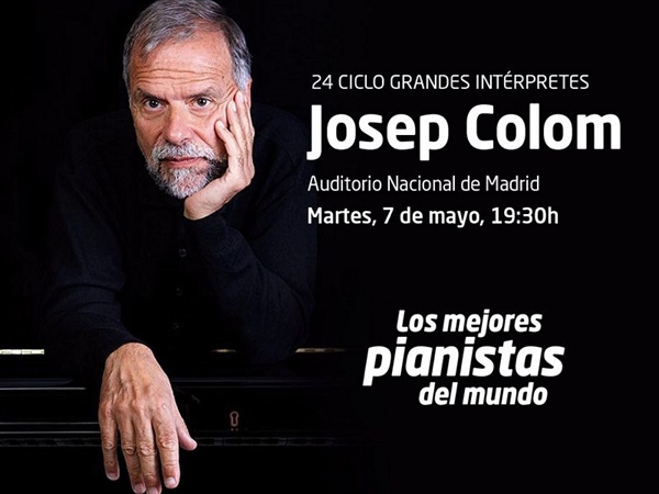 Josep Colom hermana a Bach y Chopin en el ciclo Grandes Intérpretes