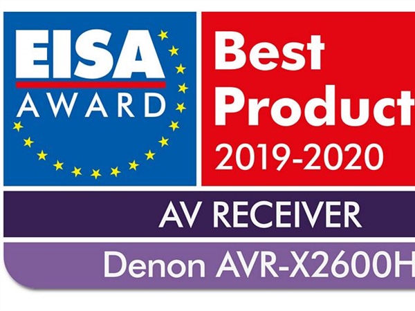 Denon AVR-X2600H, galardonado como el mejor receptor AV de 2019-2020