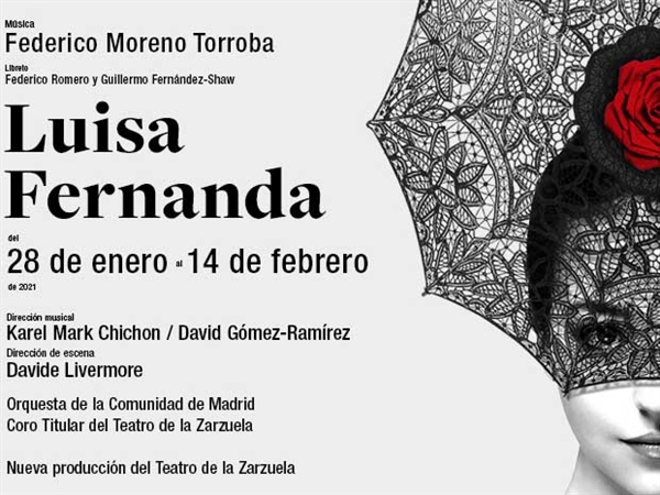 El Teatro de la Zarzuela presenta ‘Luisa Fernanda’ en versión escénica de Davide Livermore