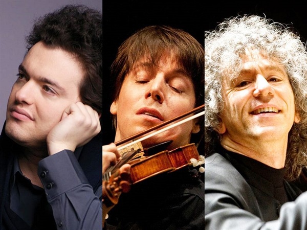 Joshua Bell, Steven Isserlis y Evgeny Kissin juntos en IBERMÚSICA