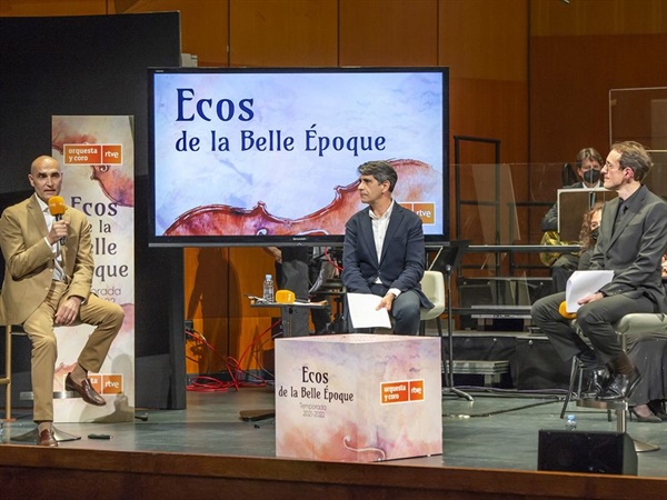 La Orquesta y Coro RTVE presenta su temporada 2021/2022 bajo el lema ‘Ecos de la Belle Époque’