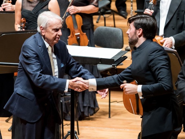 La Orquesta Sinfónica de Castilla y León rinde homenaje a Cristóbal Halffter