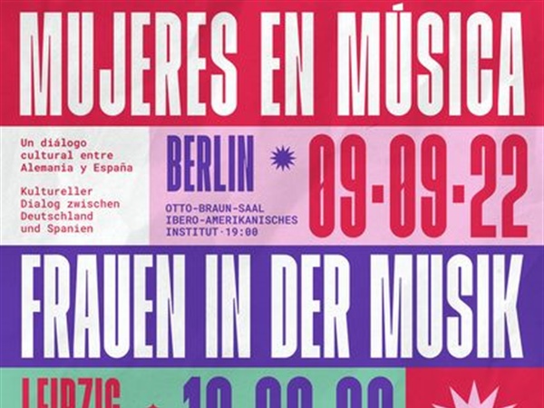 Conciertos con música de compositoras españolas y alemanas en Berlín y Leipzig